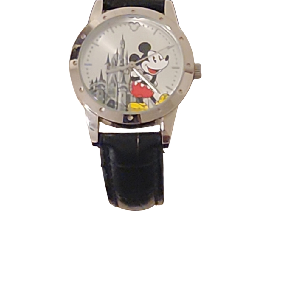 Mickey Mouse Watch with Black Strap